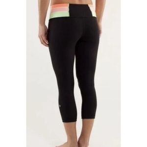Lululemon Reversible Groove Pant Crop 6